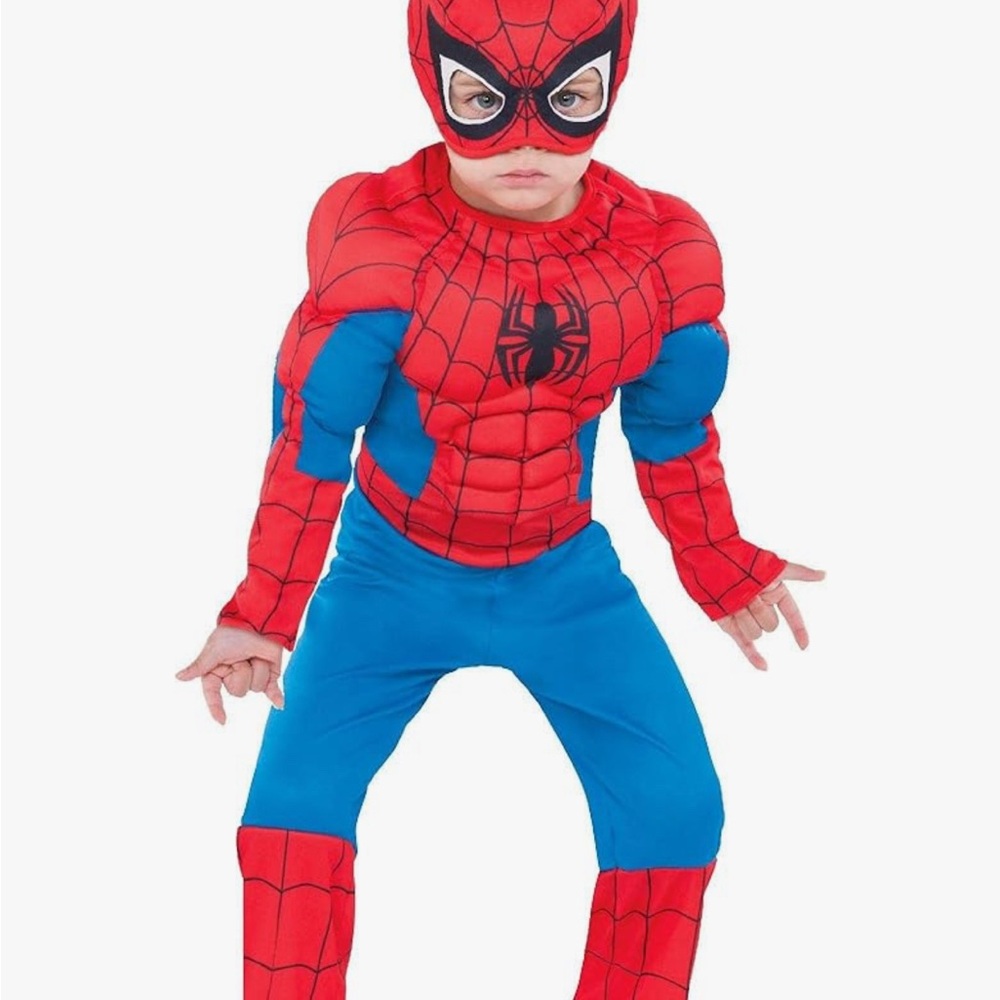 Boys Spiderman Costume, Small